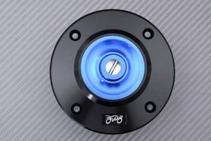Quick tank cap color blue + key Suzuki GSXR 1000 GSX-R 2001-2002 - Picture 1 of 10