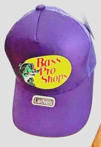 Bass Pro Shops Mütze lila Netz verstellbar Druckknopflasche Truckerball 2 links Neu mit Etikett kostenloser Versand - Bild 1 von 3