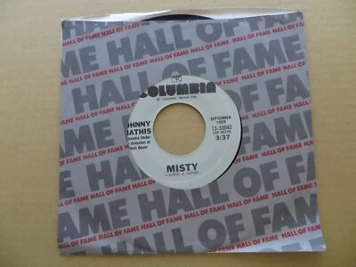 Johnny Mathis – Misty / Maria - 1957 - Columbia 13-33042 7" Single VG+/Generic - Image 1 of 4