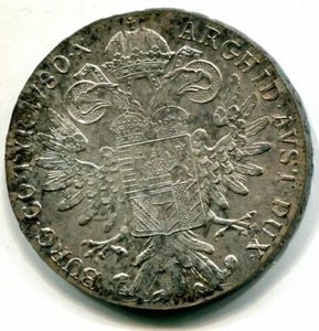 Austria 1780 Maria Theresa Taler, H55 ARGHID Vienna Mint AU-Unc - Picture 1 of 4