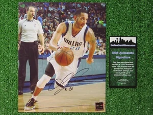 DEVIN HARRIS SIGNED 8x10 DALLAS MAVERICKS MAVS "To the Hoop" PHOTO DCS Authentic - Picture 1 of 4