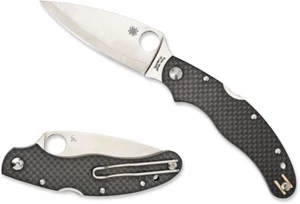 Spyderco Caly3, Plain Edge, Kohlefasergriff C144CFPE - Bild 1 von 4