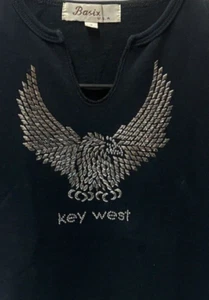 Basix EE. UU. Key West BLING Silver Eagle Key West Eagle Mujer Pequeño ¡EXCELENTE ESTADO USADO! - Imagen 1 de 6