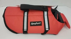 ZippyPaws Size XSmall Adventure Life Jacket for Dogs  Red Life Jacket New 11-15" - Picture 1 of 4