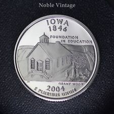 2004 S Proof Iowa State Quarter - From Clad Proof set