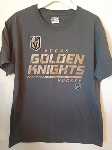 Las Vegas Golden Knights Fanatics NHL Mens S/S T-Shirt Size Large Gray--New-NWOT - Picture 1 of 3