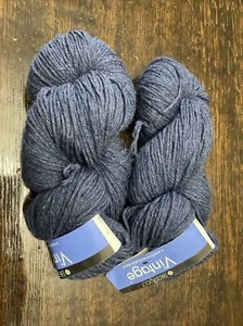 Lote de hilos Berroco vintage lavables a máquina mezcla azul acrílico lana nailon suave - Imagen 1 de 3
