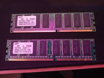 512mb Samsung DDR Ram - Image 1 of 2