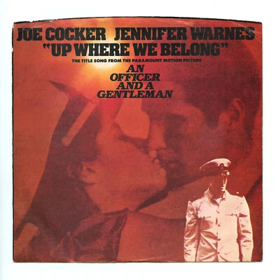 Joe Cocker Jennifer Warnes Vinyl Up Where We Belong 1979 - Image 1 of 4