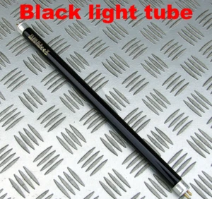 UV LIGHT TUBE MINI 2 x 4 WATT BLACK  FLUORESCENT TYPE UV BANK NOTE ULTRAVIOLET - Picture 1 of 1