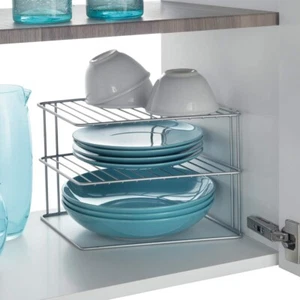 Palio Metaltex Mensola Angolare 2 Piani per Cucina Piatti e Stoviglie  - Foto 1 di 3