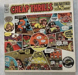 Cheap Thrills, Big Brother & The Holding Company Vinyl Columbia Record KCS-9700 - Picture 1 of 5