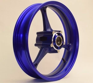 NUEVA RUEDA DELANTERA AZUL BRILLANTE Suzuki GSXR 600 750 2006-2007 GSXR 1000 2005-2008 - Imagen 1 de 6