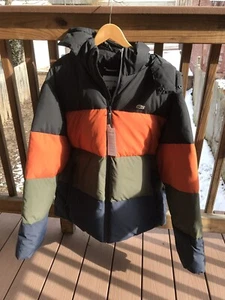 Lacoste Multi Color Men’s Detachable Hood Quilted Tafetta Jacket. 54/XL NWT - Picture 1 of 6