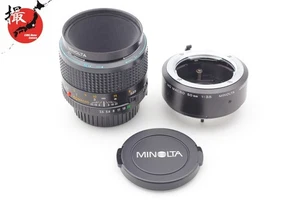 Macro 【NEAR MINT w/ Extension Tube】 Minolta New MD 50mm f/3.5 MF Lens From Japan - Picture 1 of 14