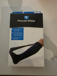 Powerstep UltraStretch Night Sock - Unisex Size Large Black - Good Condition - Picture 1 of 1