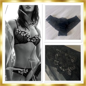 La Perla Donna Angelica Floral Swirl Camellia Cheeky Ruched Sheer Brief XS $350