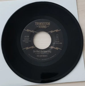 The Sentiments She Won't Be Gone Long sweet soul deep soul Daptone 7" - Picture 1 of 2