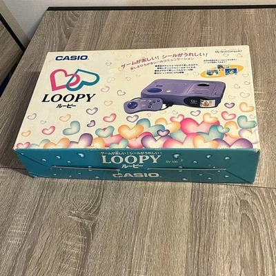 CASIO LOOPY My Seal Computer SV100 Console System Japan Used - Image 1 of 4