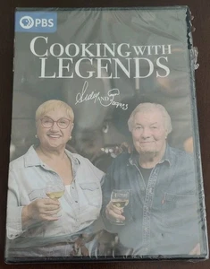 Cooking With Legends Lidia Jacques Pepin PBS TV Show Special Edition DVD - Picture 1 of 2