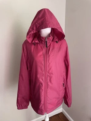 LL Bean куртка женщин L фиолетовый ветровка с капюшоном дождя пальто безбилетный Gorpcore - Изображение 1 из 4