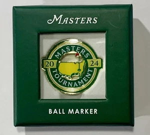 2024 Masters GEDENKMÜNZE BALL MARKER aus AUGUSTA NATIONAL!  Flagge 2025 - Bild 1 von 2