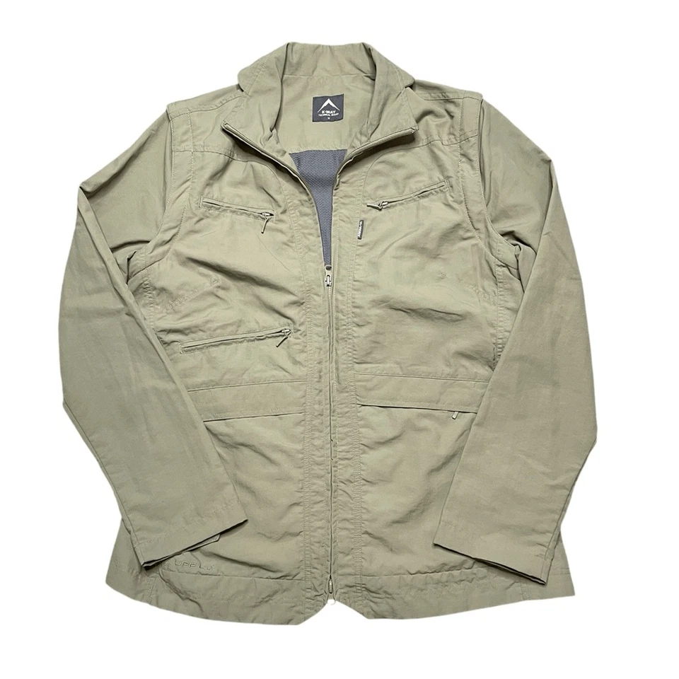 Chaqueta K-Way Earhart verde talla mediana Foto 1 de 4