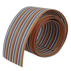 1M 2 Inch Width 40 Pin Colorful Flexible Flat Ribbon Cable - Picture 1 of 1