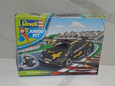 Junior Kit Racing Car Black 1:20 Plastic Model Kit REVELL . Still sealed.  - Image 1 of 4