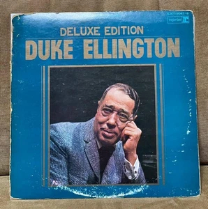 Duke Ellington Deluxe Edition Vinyl 2LP Damaged Cover Used Jazz Collectible - Picture 1 of 14
