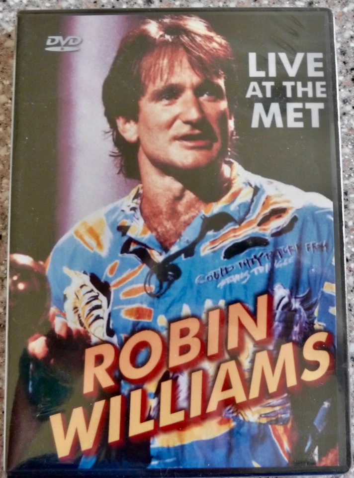 Robin Williams "Live At The Met" DVD, Region 1, Rare - Image 1 of 2