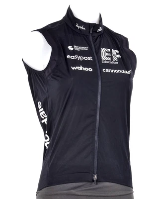Rapha EF Cannondale Pro Team Rain Gilet Vest Women SMALL BLACK w/ Warmers wahoo - Image 1 of 4