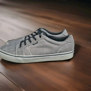 Vans Bishop Lona Gris Zapato de Skateboarding Tenis Para Hombre Talla 12 - Imagen 1 de 7