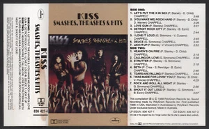 1988 MUSIC AUDIO CASSETTE TAPE - [ALBUM: SMASHES, THRASHES & HITS] GROUP: KISS - Picture 1 of 7
