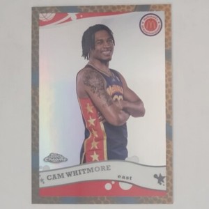 2022 Topps Chrome McDonald's All American Cam Whitmore 2K6 Orange 🏀 Refractor 