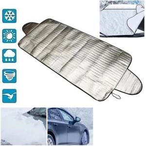 4 Auto Windschutzscheibe Frostschutzfolie Eis, Schnee Schild Frontschutzfolie - Bild 1 von 12