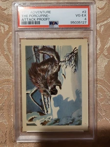 1956 ADVENTURE 2 THE PORCUPINE- ATTACK PROOF? PSA 4 - Picture 1 of 2