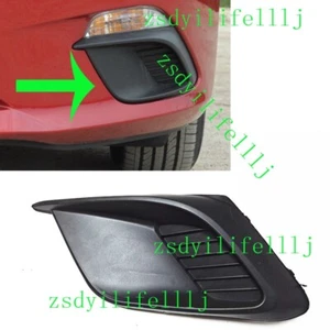 1x For Mazda 3 2014 2015 2016 Front Bumper Left LH Fog Light Black Cover - Bild 1 von 1