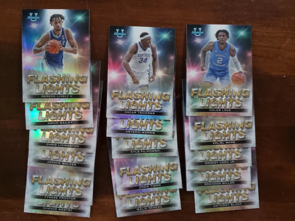 2022-23 Bowman University Best Flashing Lights Pick Your Card, Complete Your Set - Image 1 of 1