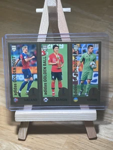 VERY RARE MISPELLING Haaland Rookie Sticker 2019 Panini FIFA 365 BLUE BACK #421A - Picture 1 of 2