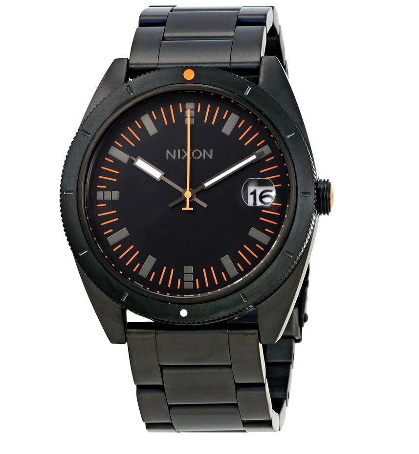 NIXON Rover SS Black Dial Men's Stainless Steel Watch A35957700 - Image 1 of 1