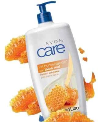 Avon Care Crema Corporal con jalea real y miel para piel extra seca de 1 litro - Immagine 1 di 4