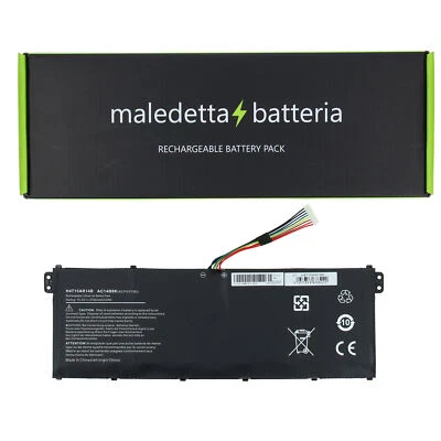 MB DISTRIBUZIONE Batteria Nero 15,2 V 2750 mAh per Acer Extensa 2540