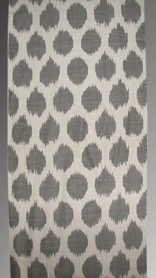 11 Yard HAND MADE UZBEK Natural SILK IKAT ADRAS FABRIC #7477 - Image 1 of 3