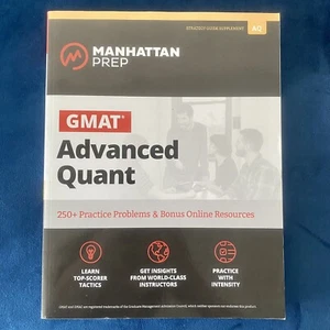 GMAT Advanced Quant: 250+ Practice Problems & Bonus Online Resources (Manhattan - Bild 1 von 3