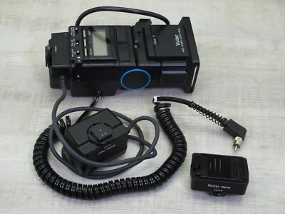 VIVITAR 5600 System Flash + DSC-3 and PMC PM/N2 Sync Cables - Image 1 of 4