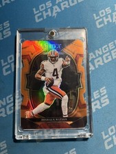 2022 Panini Select Concourse Orange Prizm Die-Cut /199 Deshaun Watson #67