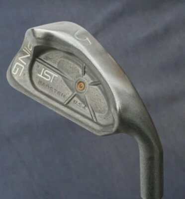 Ping iSi 5 Iron Original Ping JZ "A" Flex Cushin Steel Shaft Gold Lie - Image 1 of 3