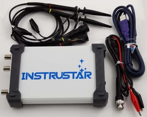 PC USB 2CH 20M Digital Oscilloscope + Spectrum Analyzer+ DDS Generator +Sweep -B - Picture 1 of 3