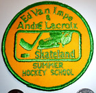1970 Ed Van Impe & André Lacroix Skateland Summer Hockey School écusson